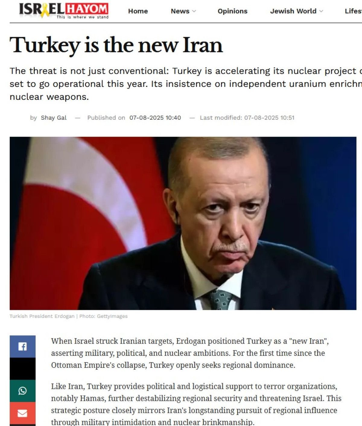 Türkiye'nin Bölgesel Güç Arayışları ve Osmanlı Mirası