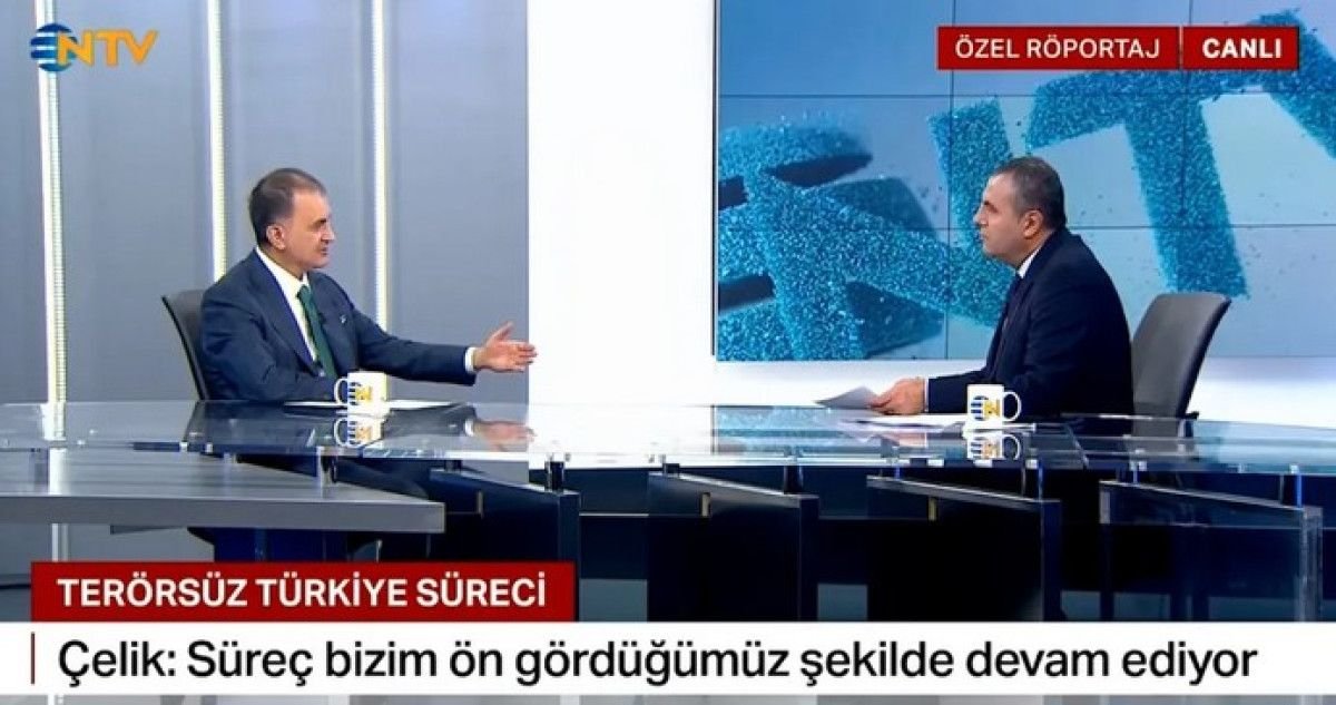 Ömer Çelik, Terörsüz Türkiye sürecini değerlendirdi 4
